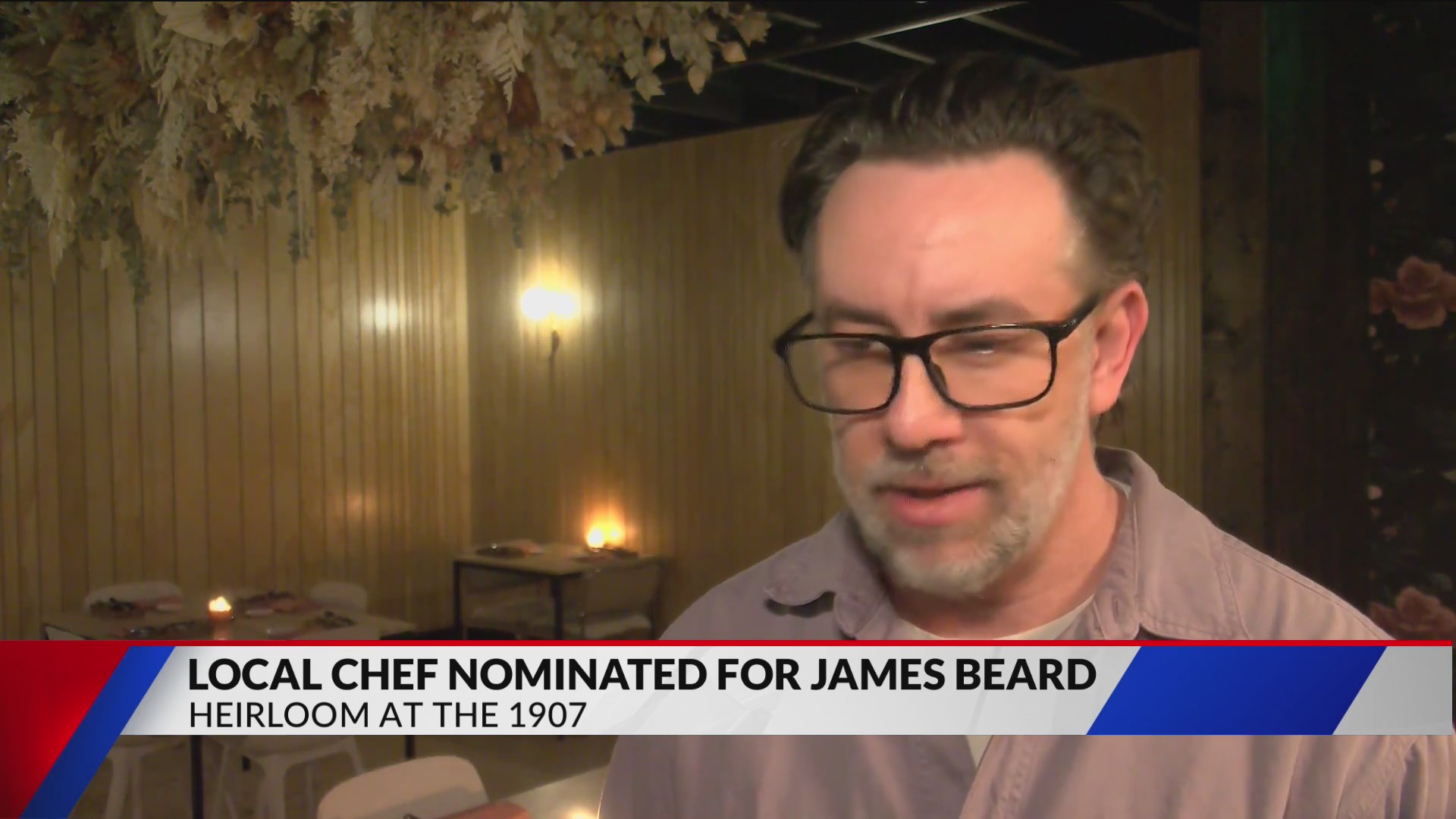 Local chef nominated for James Beard Award
