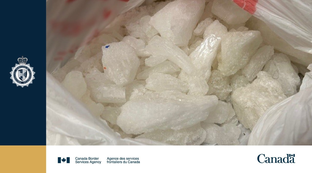 Man caught trying to smuggle 314 kilograms of meth into BC from US