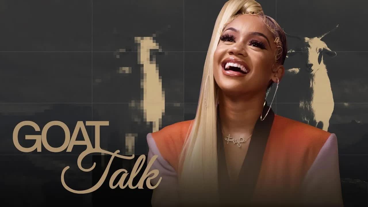 Saweetie names GOAT rapper, food & movie | GOAT talk with Complex