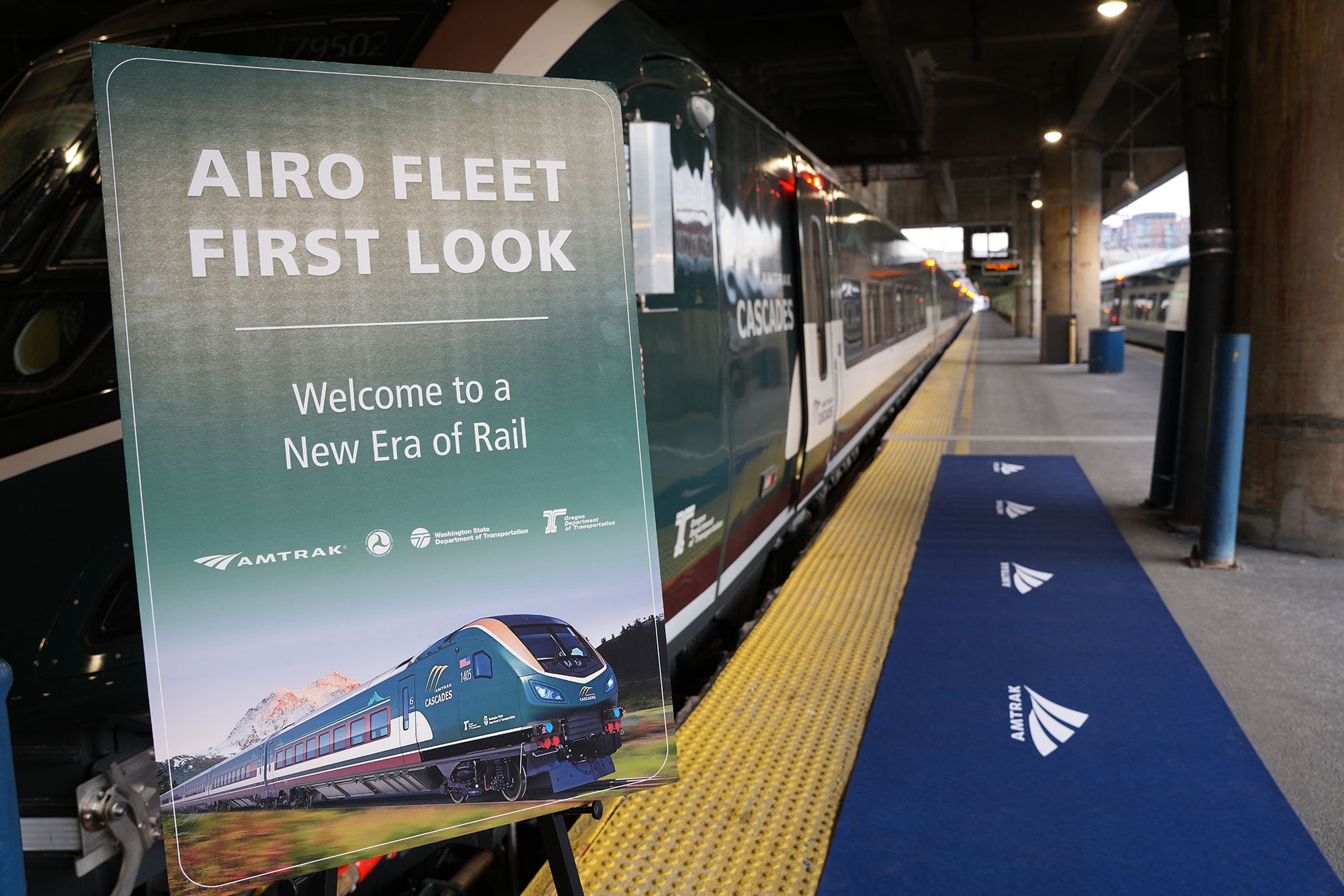 Amtrak introduces new trains on Cascade route