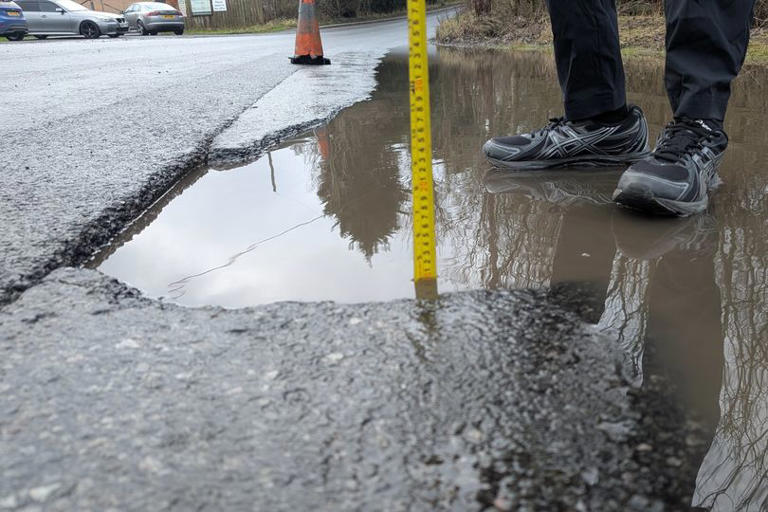 Pothole fury as readers have say on 'absolutely atrocious' Teesside road