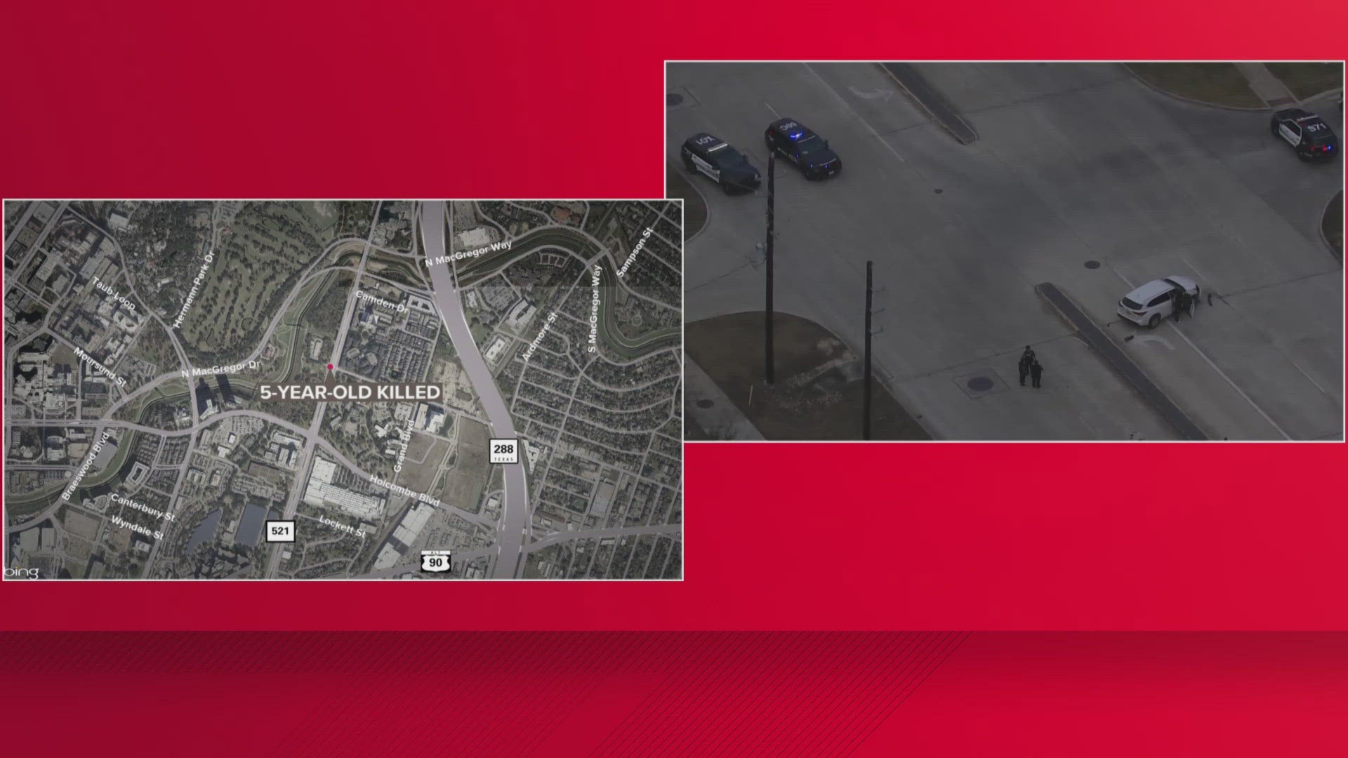 HPD: Child killed after being thrown from vehicle in southeast Houston