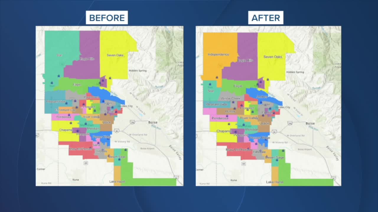 West Ada School District adopts new boundaries