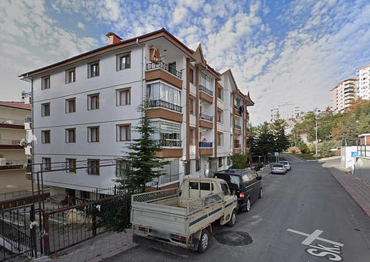 Upon his temporary release, the prisoner travelled to the Kuşcağız neighbourhood (pictured) of the Turkish capital and confronted his mother and daughter 