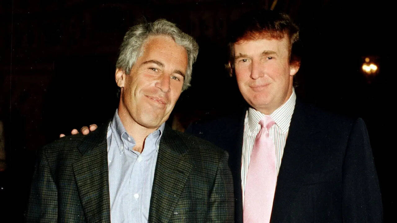 How many times is Trump mentioned in Epstein files?