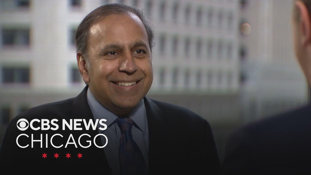 Illinois Senate candidate Raja Krishnamoorthi sits down with CBS ...