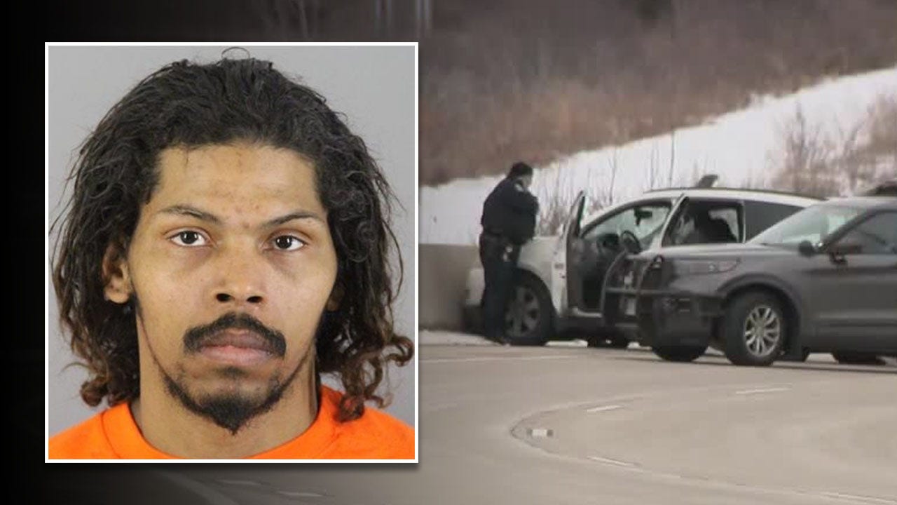 Brookfield retail theft police chase, man charged with 8 felonies