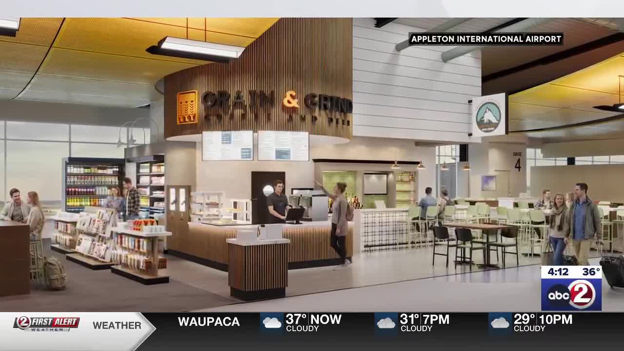 Appleton airport renovation includes deli serving Copper Rock coffee