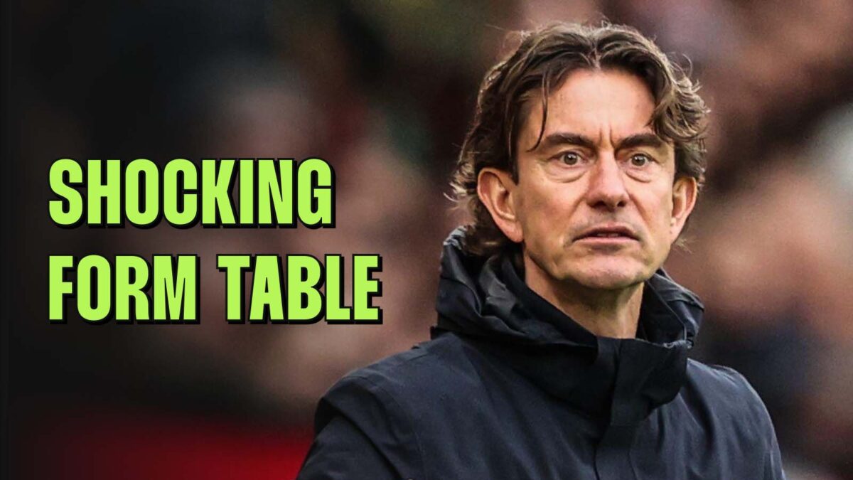 The shocking Premier League table since Tottenham lost the North London ...