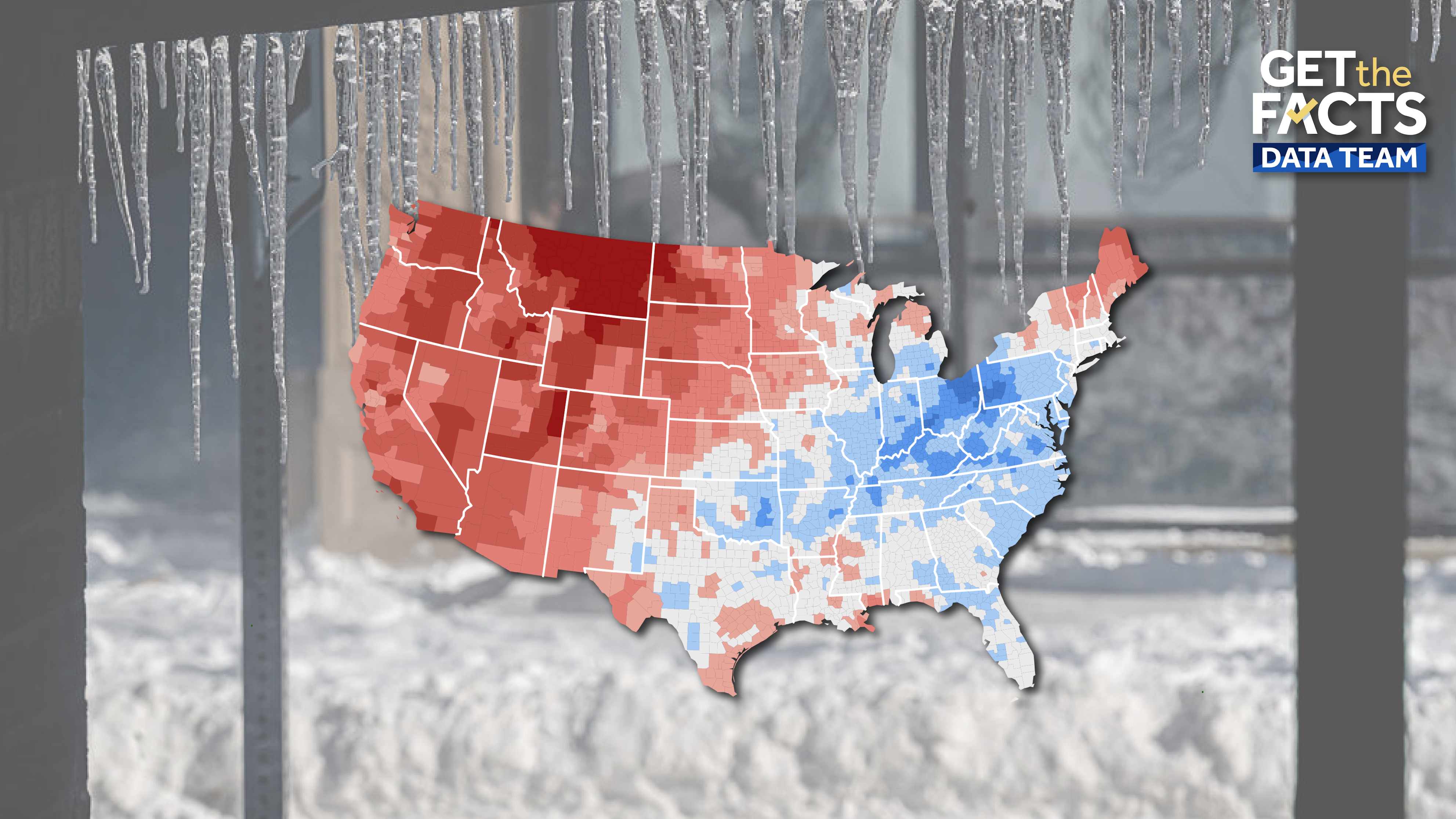 Was January colder than normal? How your county's average temperature ...