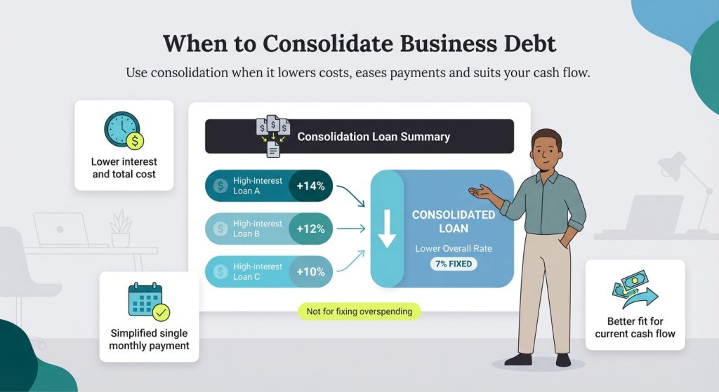 How business debt consolidation works