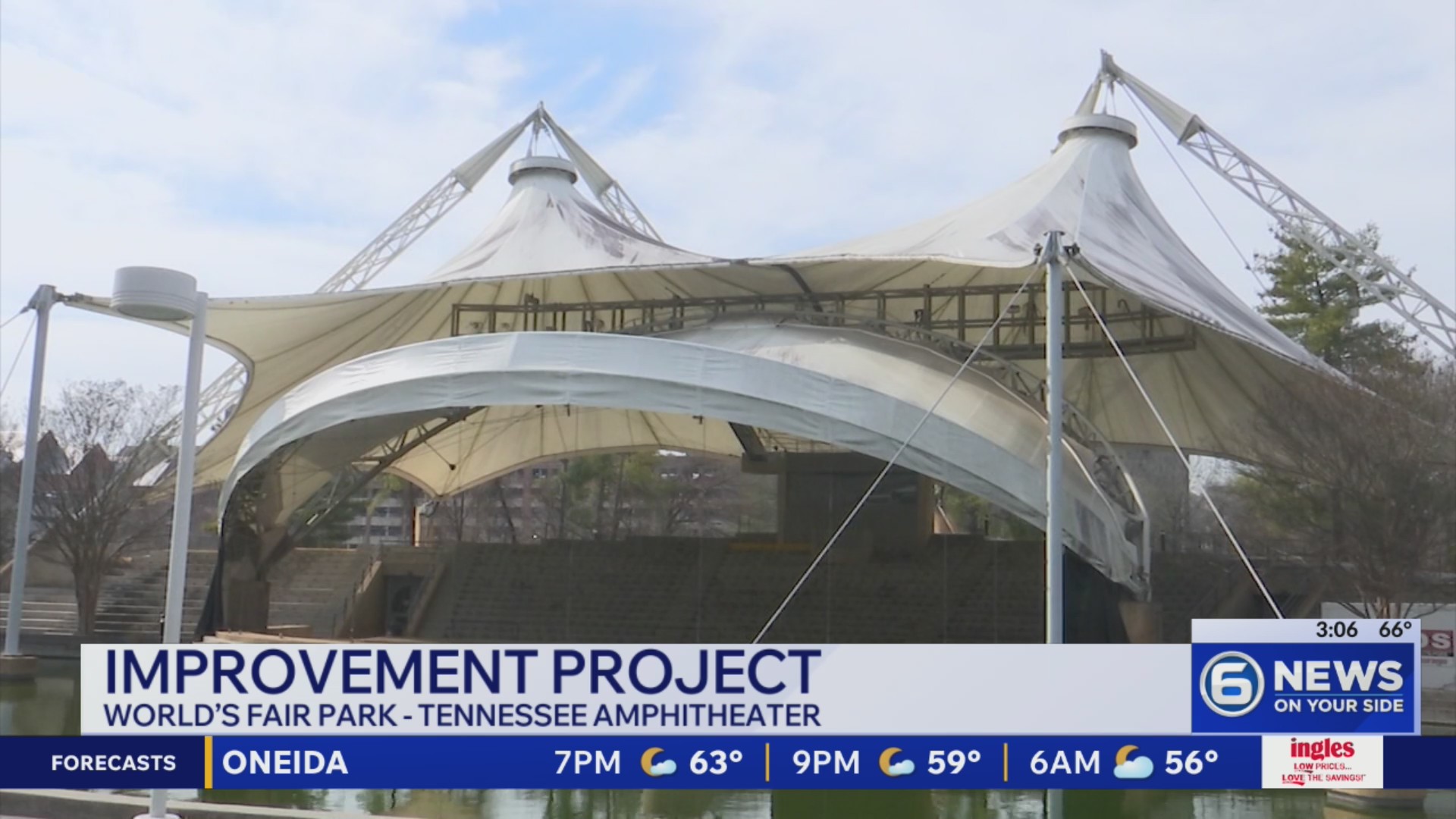 Tennessee Amphitheater closed until 2027 for improvements