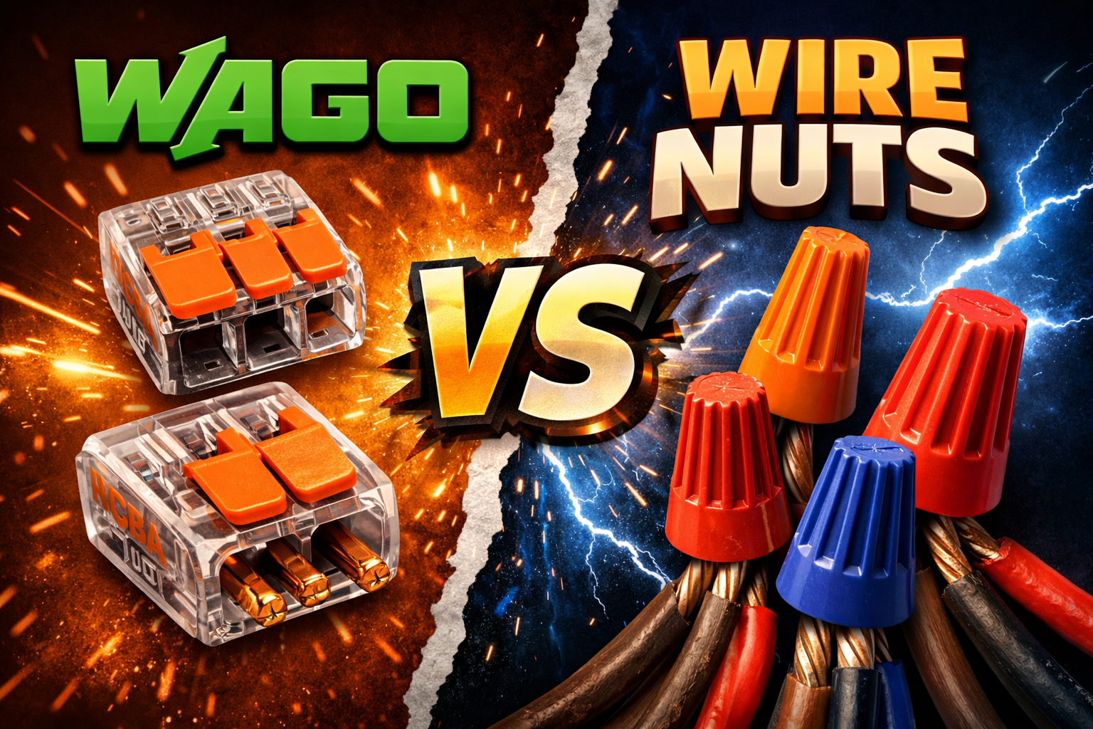 Wago vs. wire nuts: Which connector is right for your wiring?