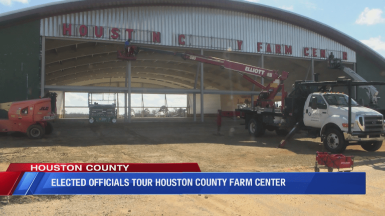 City, county officials tour newly renovated Houston County Farm Center