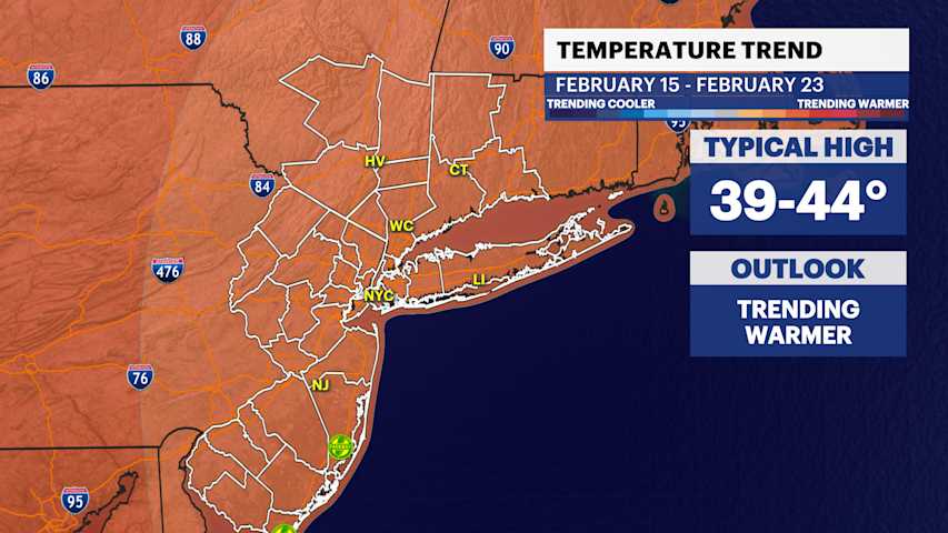 Warmer temps finally on the way after brutal stretch