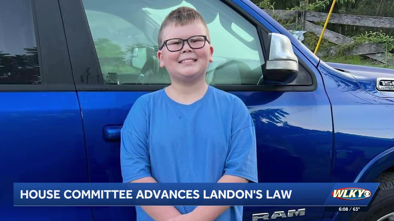 House committee advances Landon's Law in Kentucky