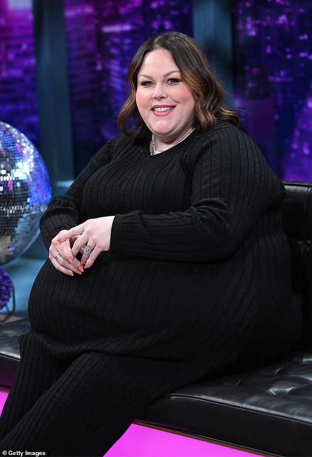 This Is Us actress Chrissy Metz models tight green dress nearly one year  after 100lb weight loss