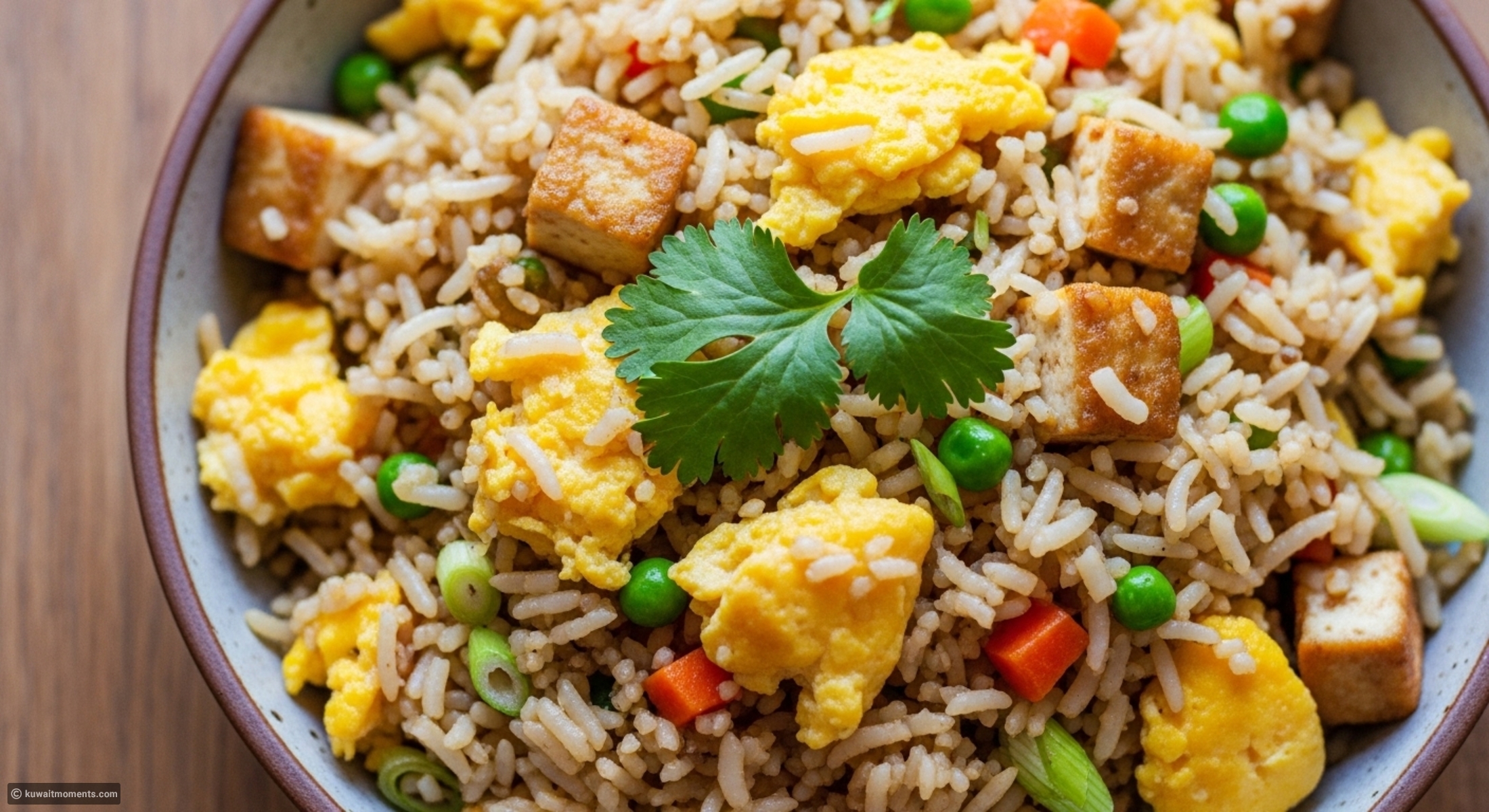 This easy veggie fried rice is on the table in 20 minutes