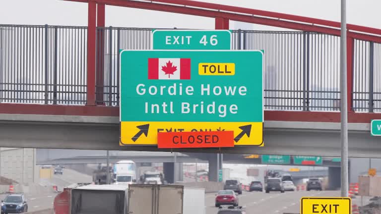 Canada, US seek solution after Trump threatens bridge opening<br><br>