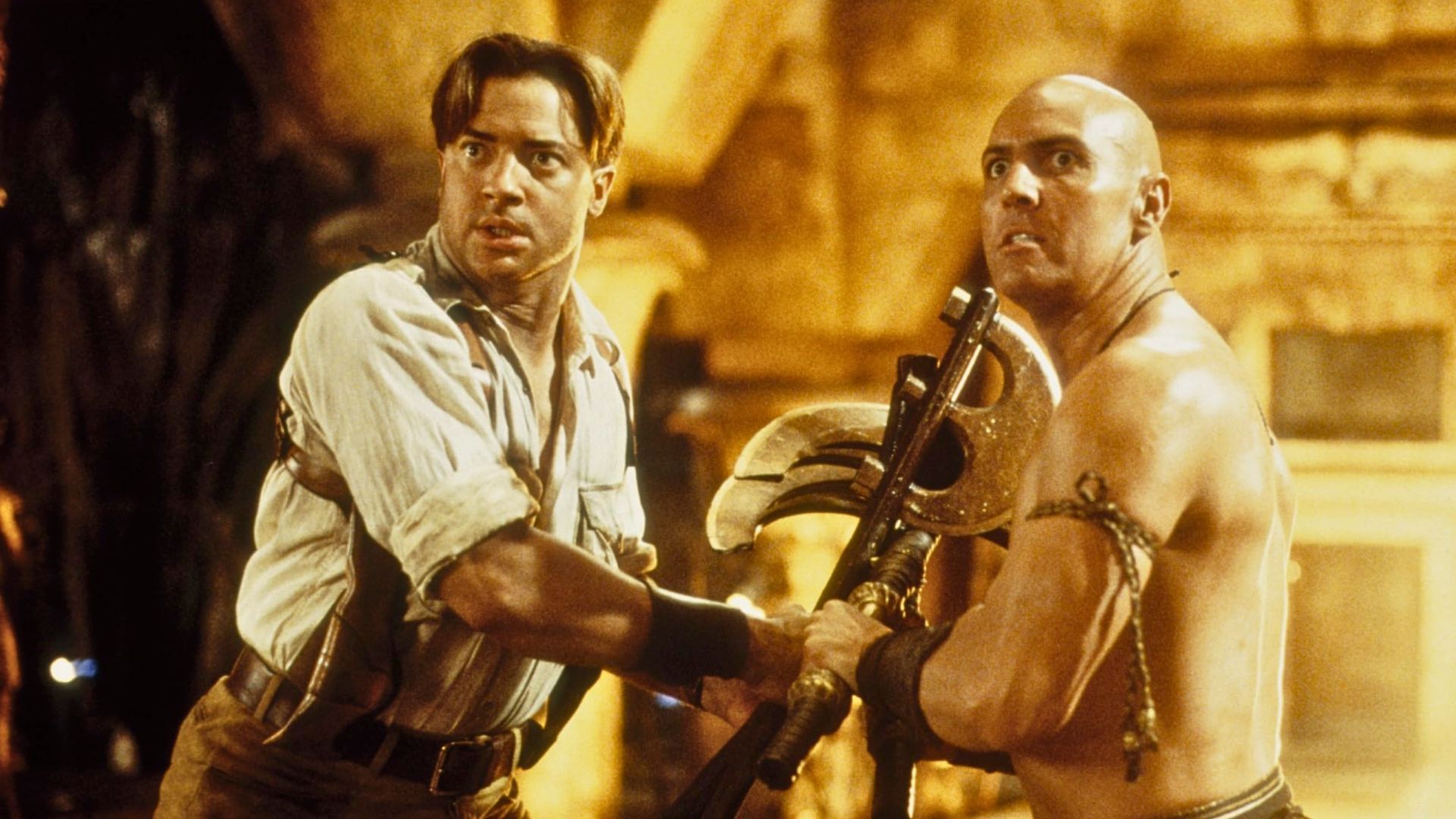 Brendan Fraser’s best ‘90s blockbuster had a secret 2 two reboots ...