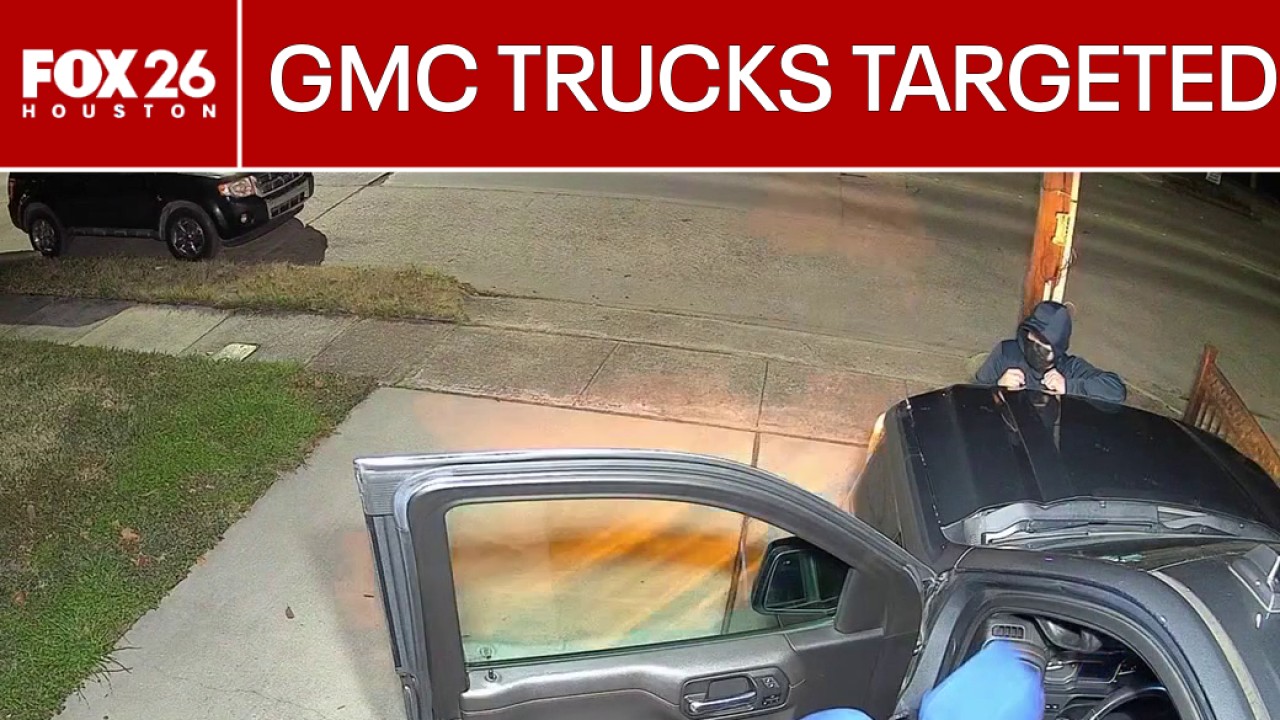 GMC trucks targeted in Houston
