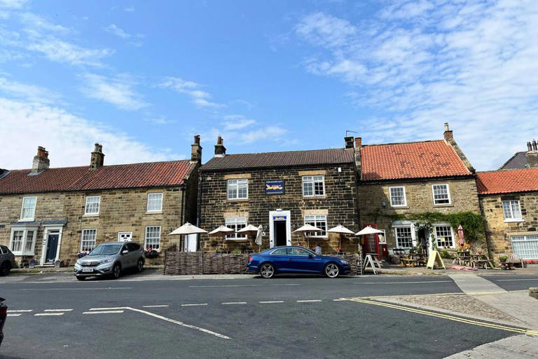 'Lost in time' Yorkshire village with cosy pub and ancient monastery