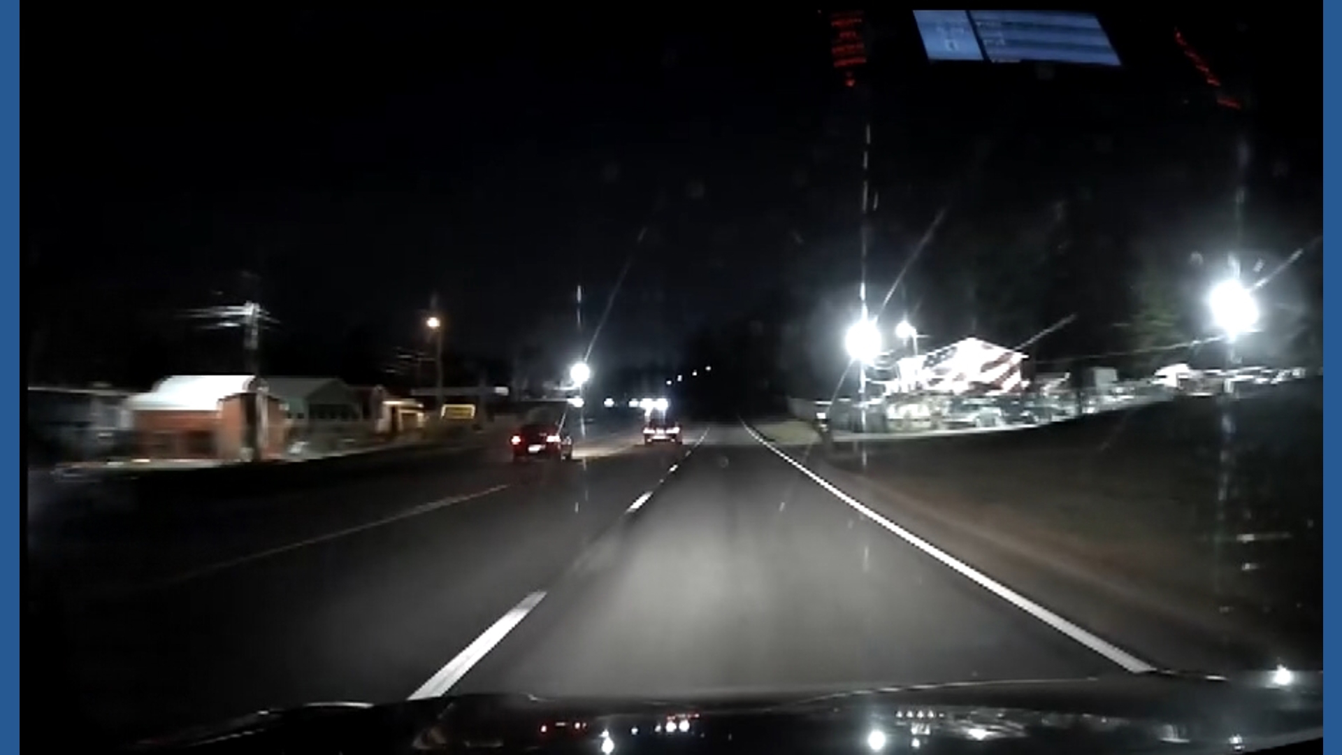 Dash cam video of 'Serious' crash on Highway 411