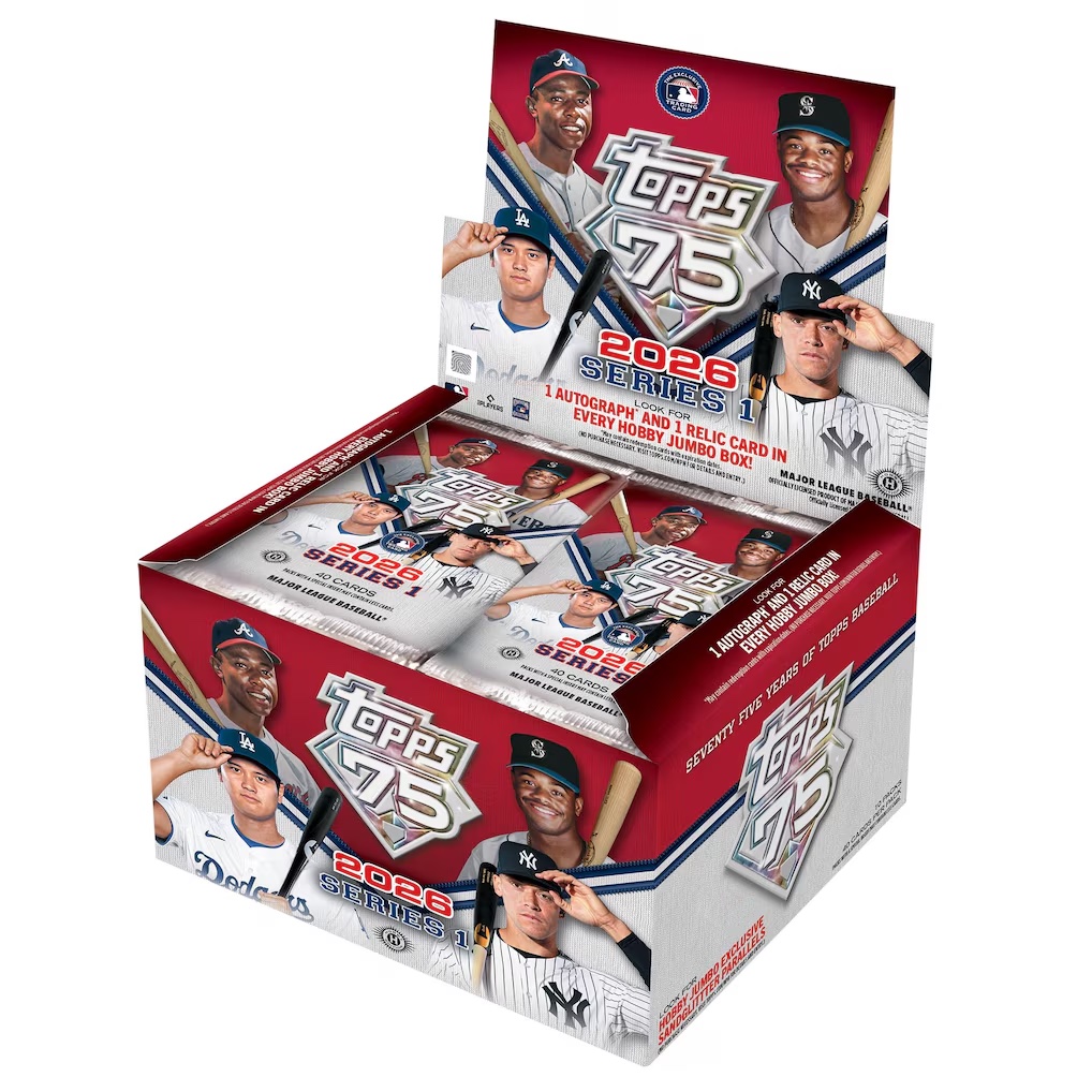 How to buy 2026 Topps Series 1 baseball cards: Shop hobby, mega ...