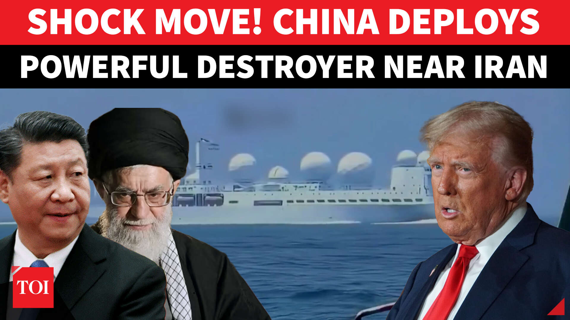 China deploys Type 055 destroyer; signals intel support to Iran as US ...