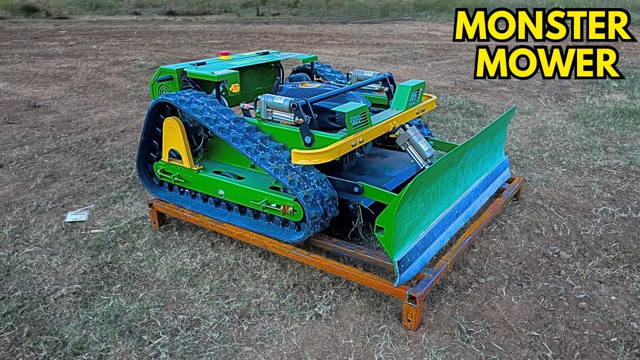 How to turn lawn chores into fun with remote control