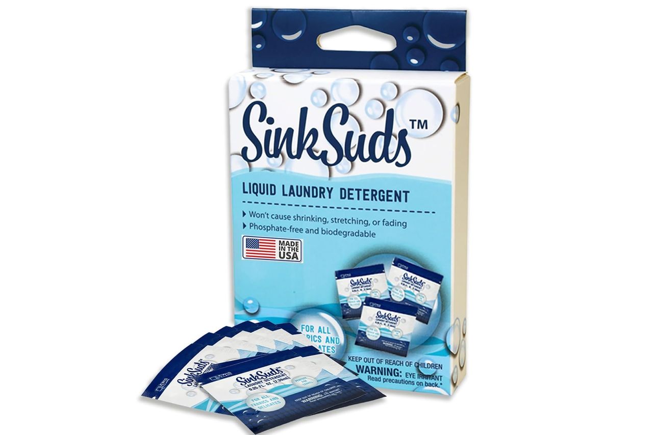 sinksuds laundry detergent travel size