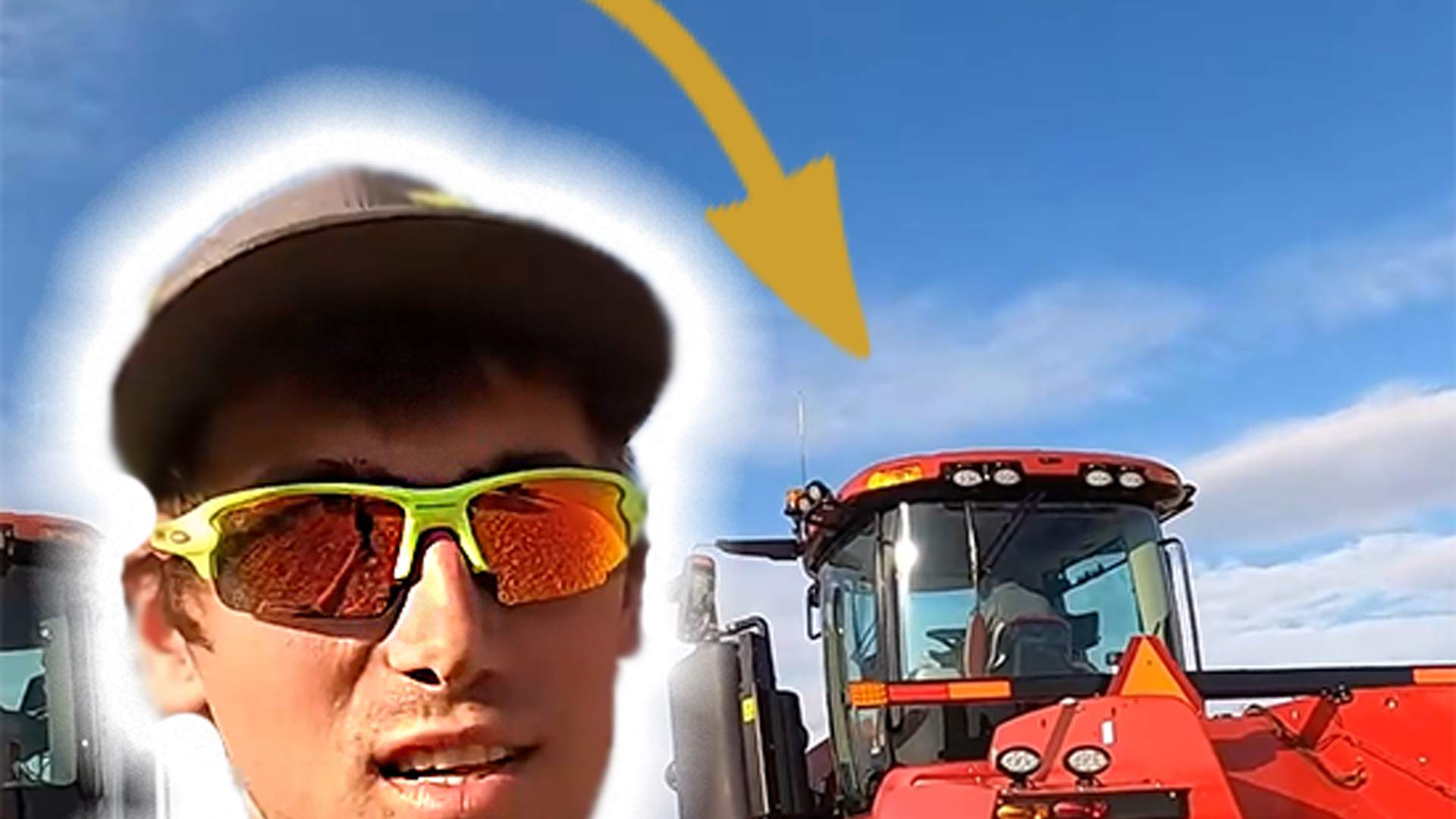 Our quad tractor broke down