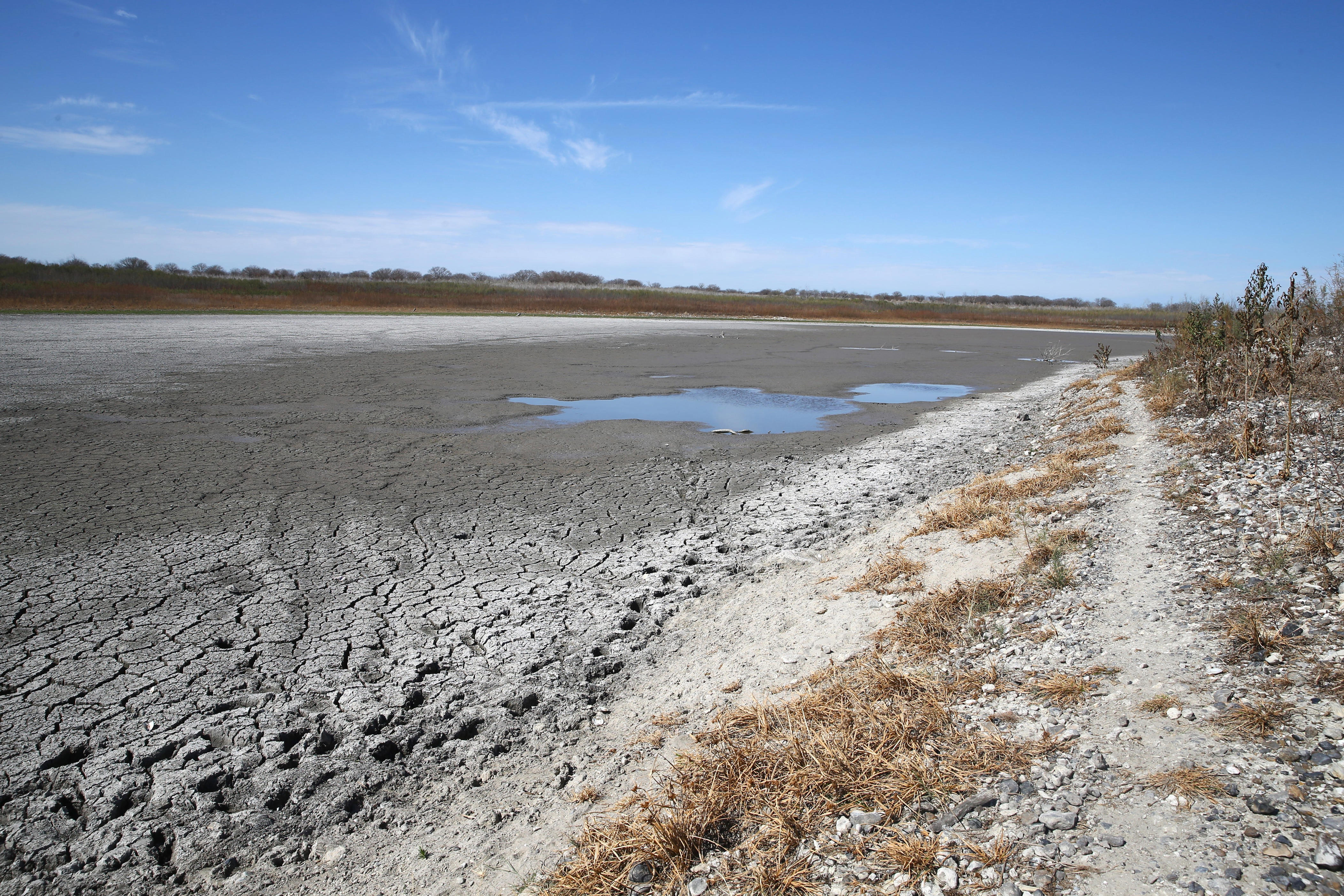 See photos of Choke Canyon Reservoir at its lowest levels in history