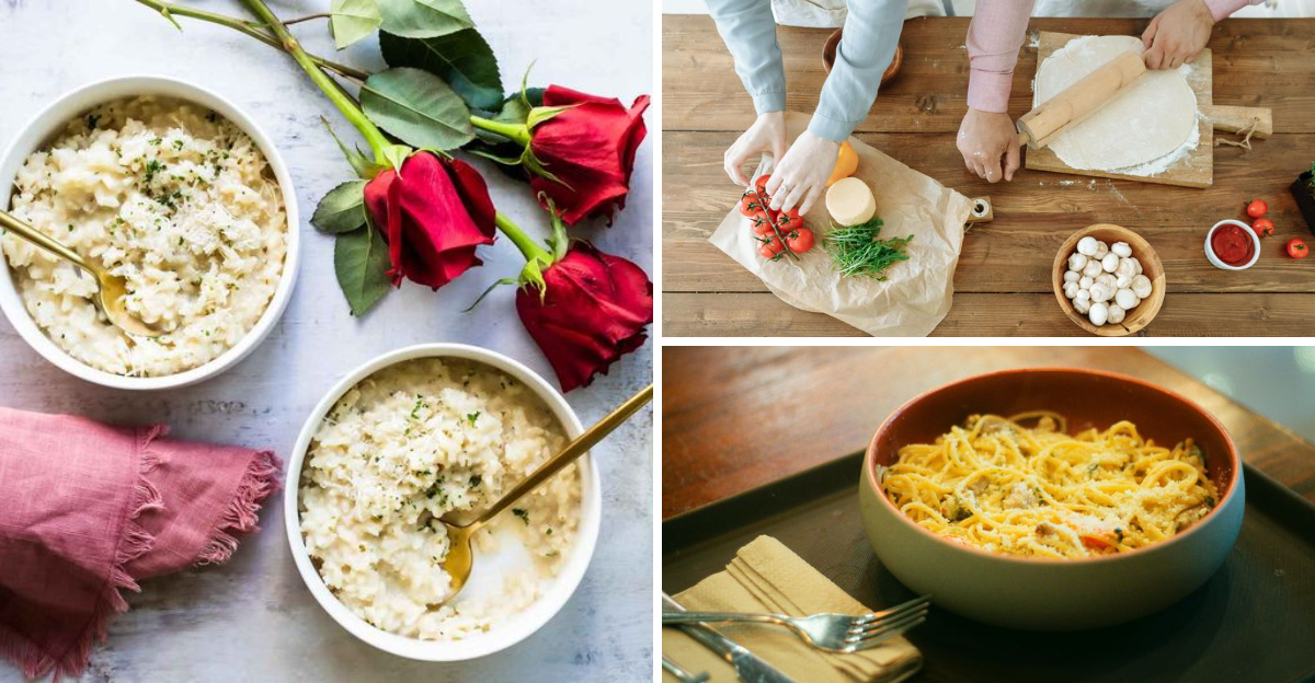 Dishes couples make when they're over fancy Valentine's plans