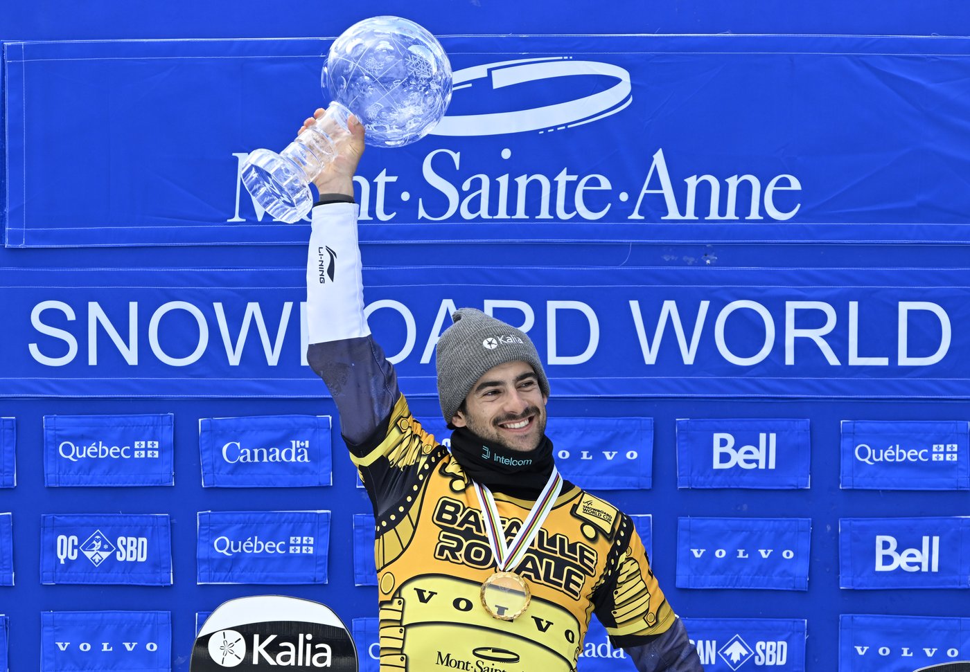 Snowboard cross racer Eliot Grondin looks to complete Olympic medal ...