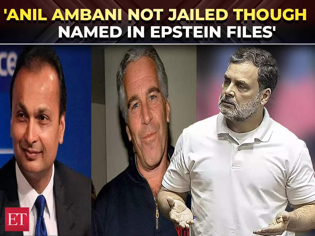 Why Anil Ambani not in jail after he's named in Epstein files, asks ...