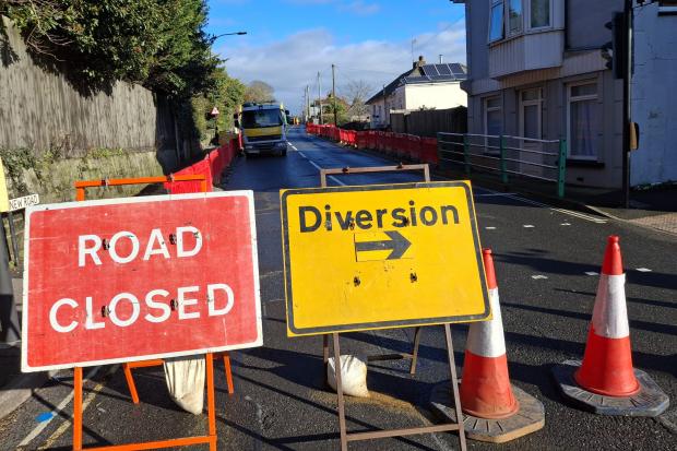 Shuttle bus for residents 'trapped' by roadworks amid backlash