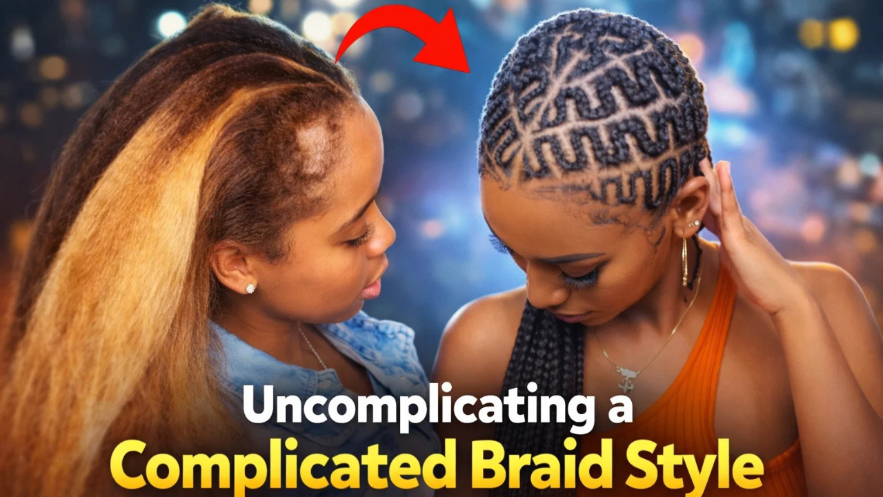 Uncomplicating a complicated braid style heavy on pre-parting