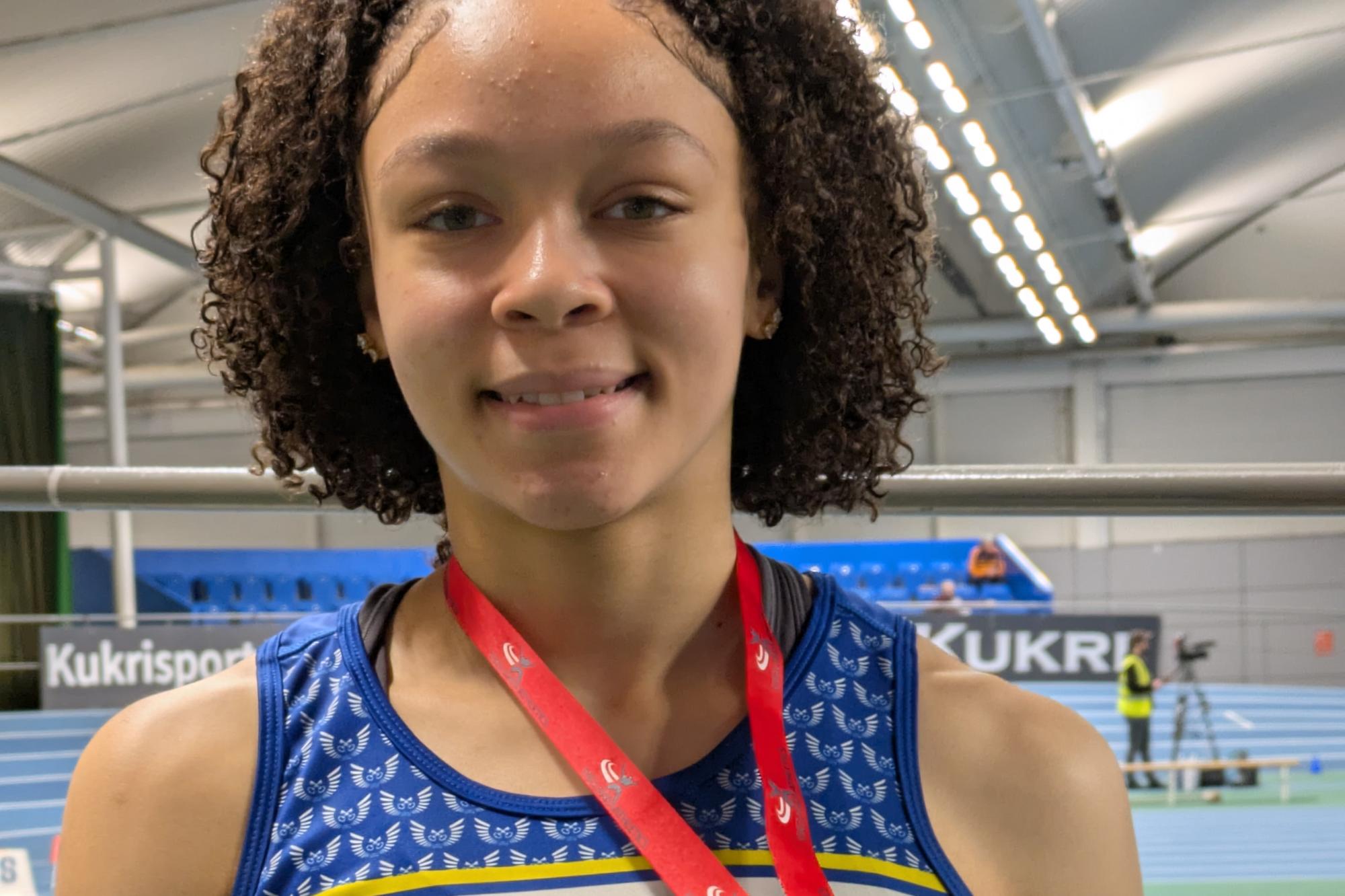 Elyse shines to win a silver medal at English National Championship event