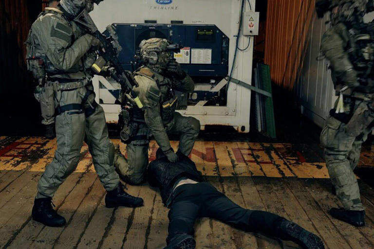 UK commandos seize boat in dramatic NATO training