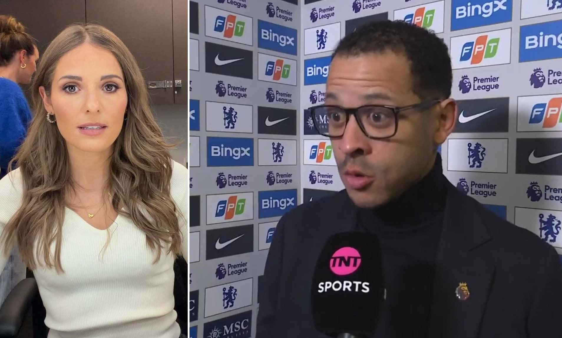 'That has got me angrier!': TNT Sports presenter's remark to Liam ...