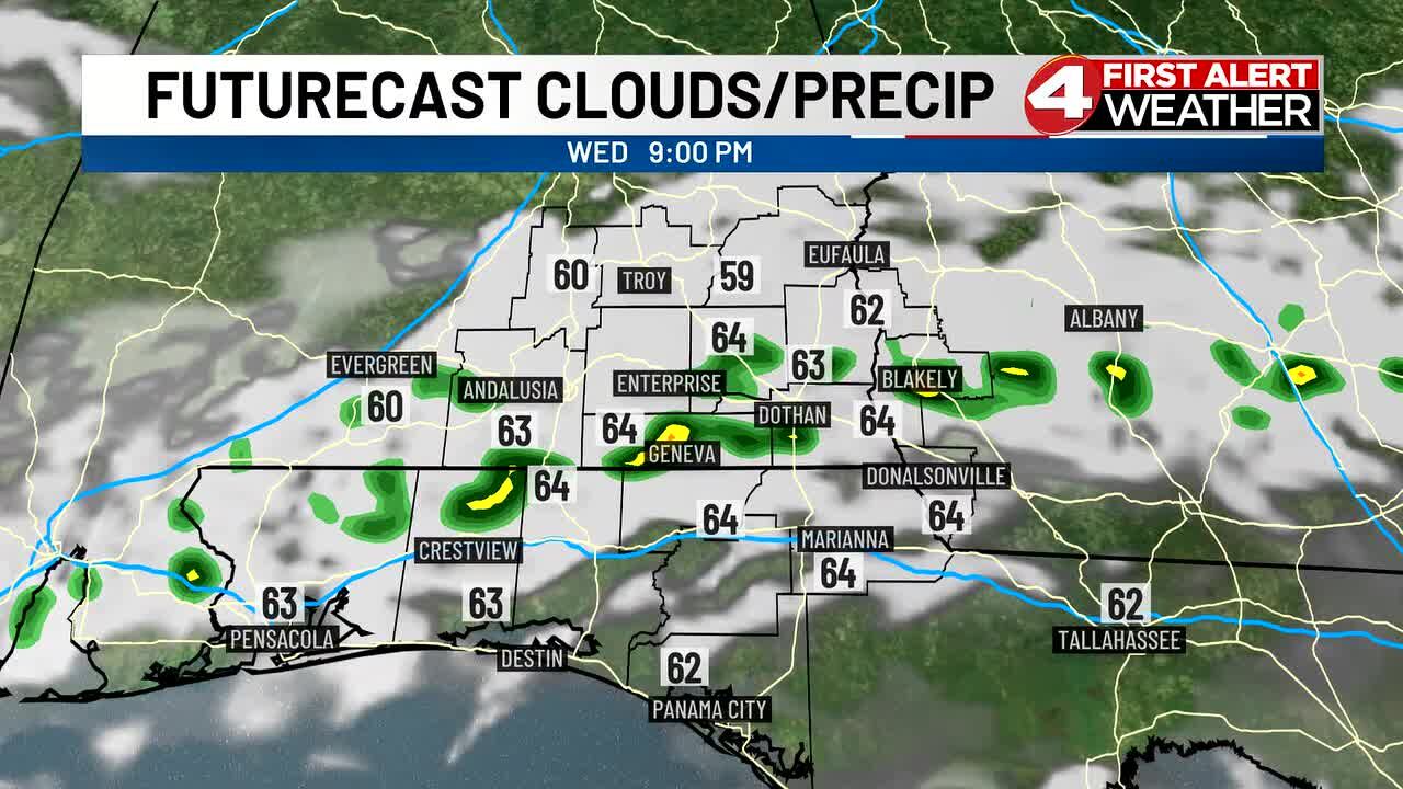 Rain returns today, but warmer weather sticks around