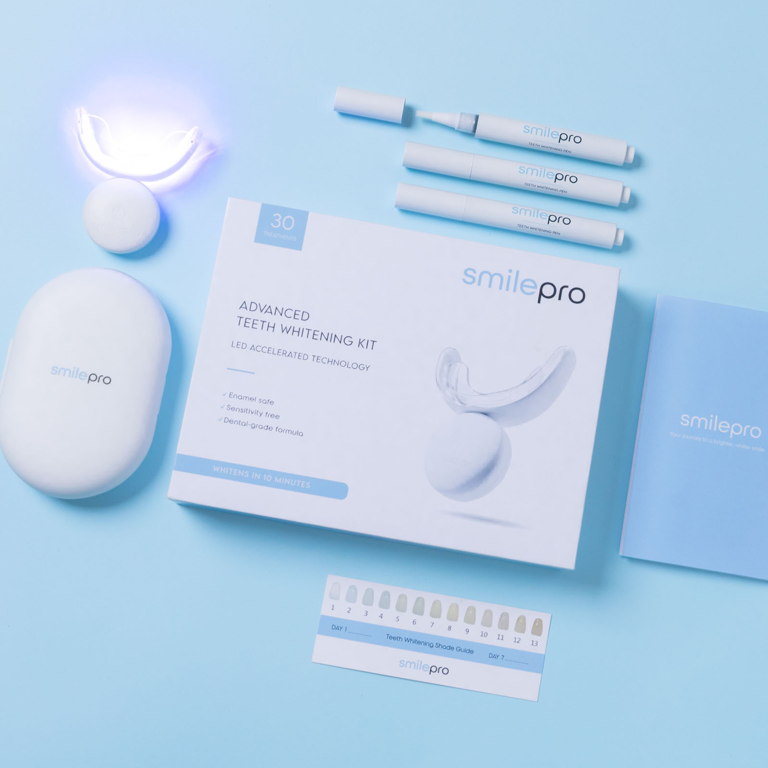 Get an at-home summer glow-up with 50% off an LED teeth whitening kit