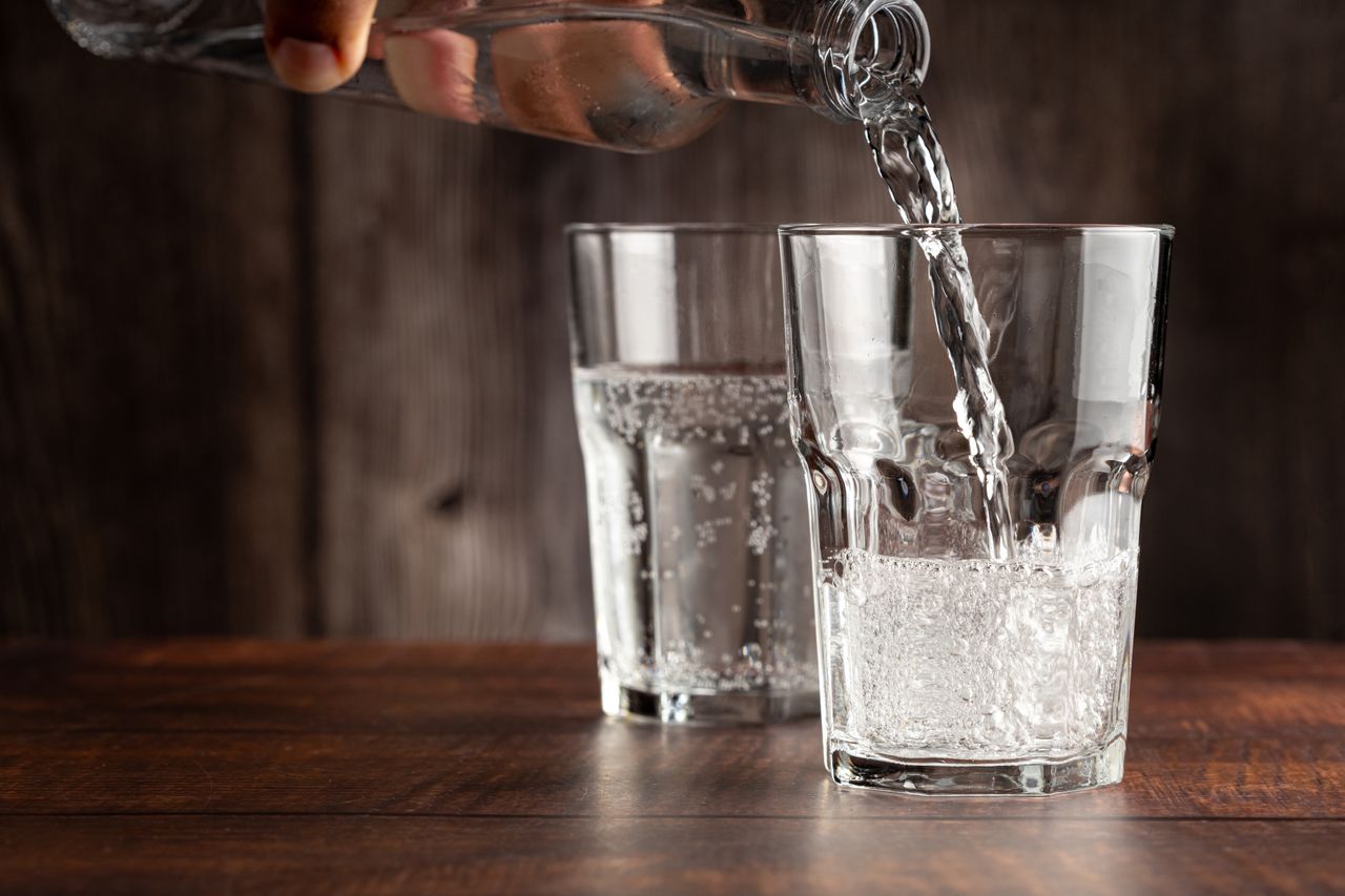 An image of sparkling water