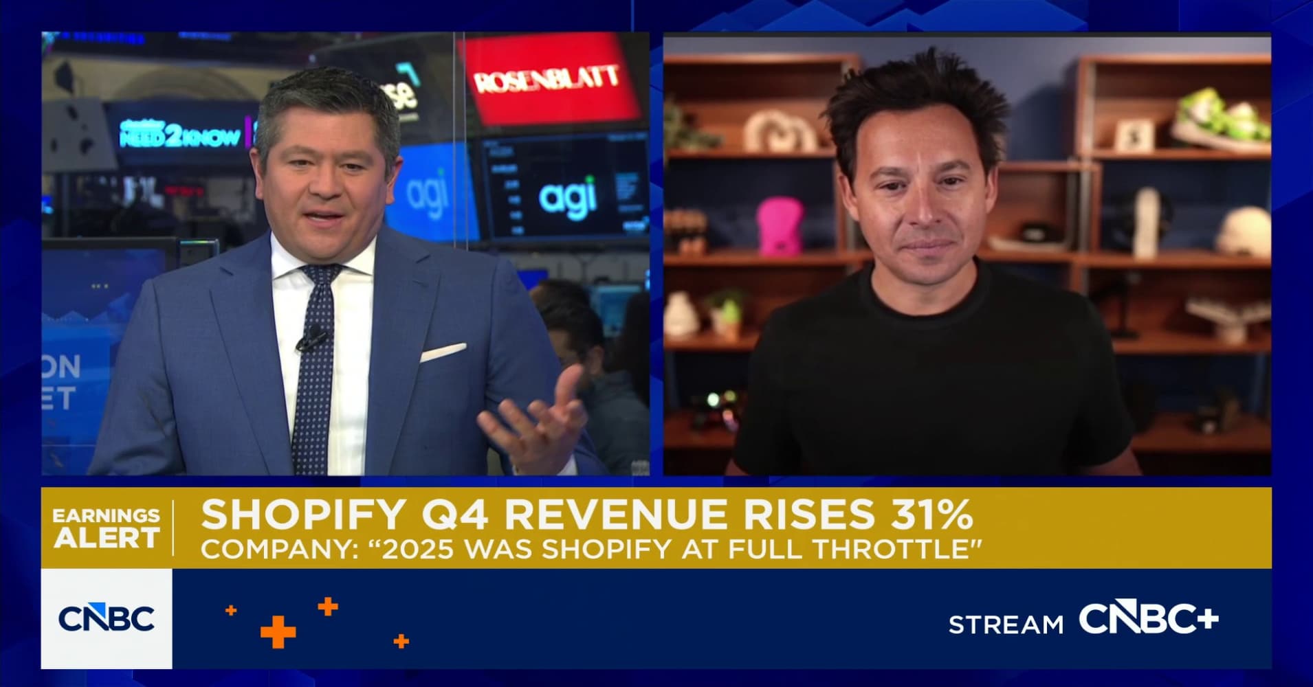 Shopify President Harley Finkelstein on Q4 results: 2025 was company ...