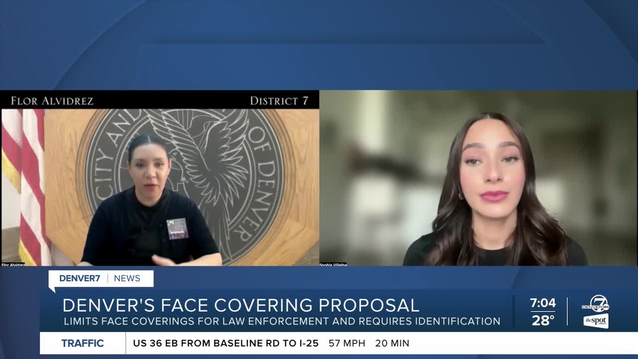 Denver City Council ordinance requiring officers to unmask, identify ...