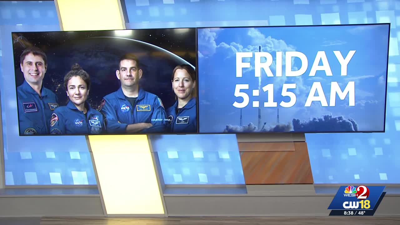 NASA, SpaceX Crew-12 rocket launch set for Friday from Florida's Space ...