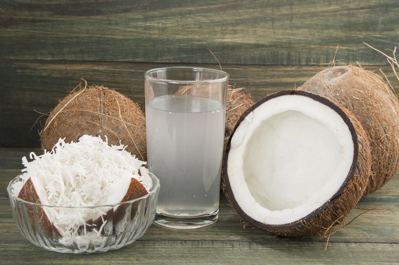 An image of coconut water