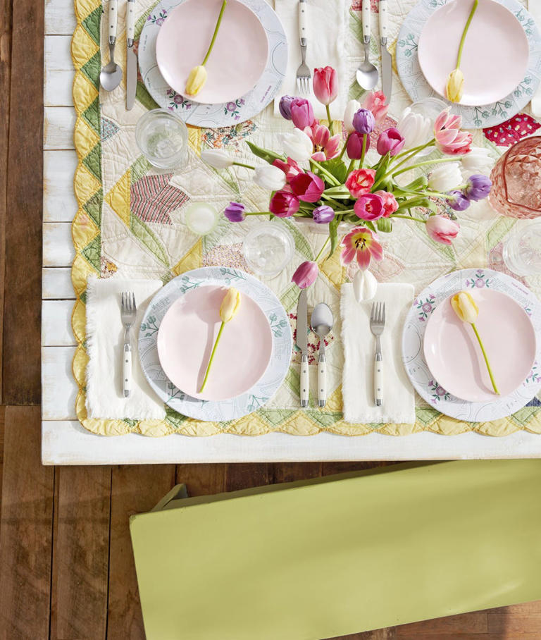 8 spring table setting ideas to pretty up your party
