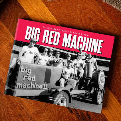 Celebrate the Cincinnati Reds 1970's dynasty with a Big Red Machine book